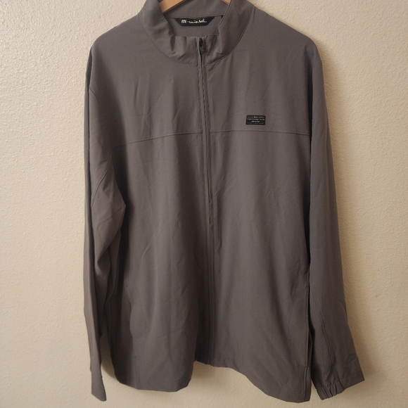 Travis Mathew Gray Full Zip High-performance Jacket Mens XXL - Picture 1 of 10